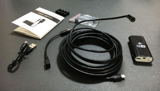 برنامه دوربین آندوسکوپی، 5 متری و 10 متری - دوربین شلنگ