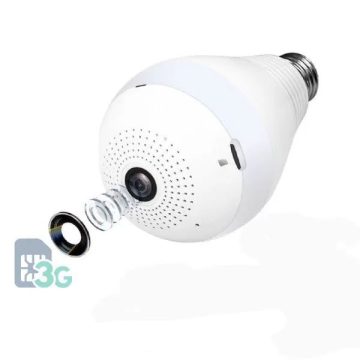 لامپ دوربین دار سیمکارتی 3G | دوربین لامپی سیمکارتی