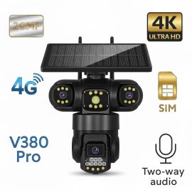 چرخشی سه لنز سیمکارتی خورشیدی 4G لینک پلاس