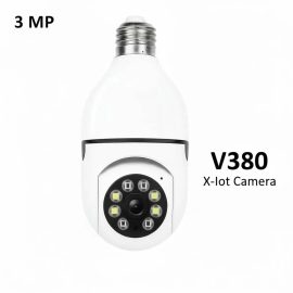 دوربین لامپی چرخشی ۳ مگاپیکسل V380 pro
