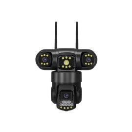 دوربین چرخشی سه موتوره سه لنز سیمکارتی 4G لینک پلاس